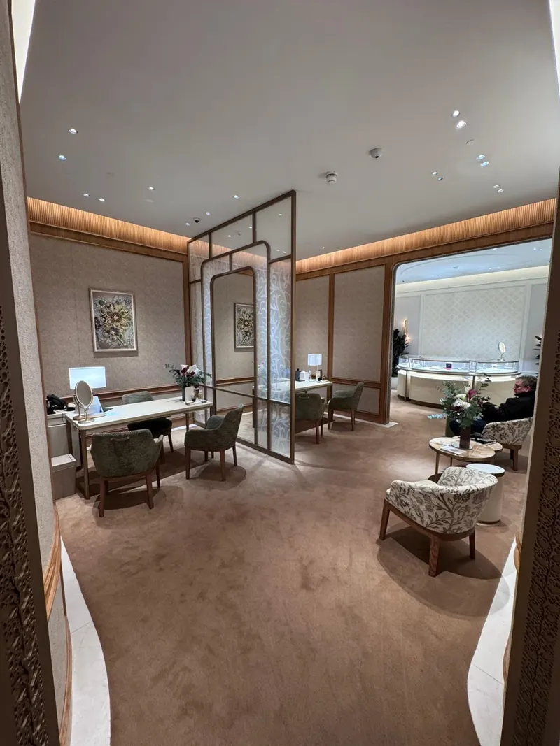 A private salon in the finished boutique